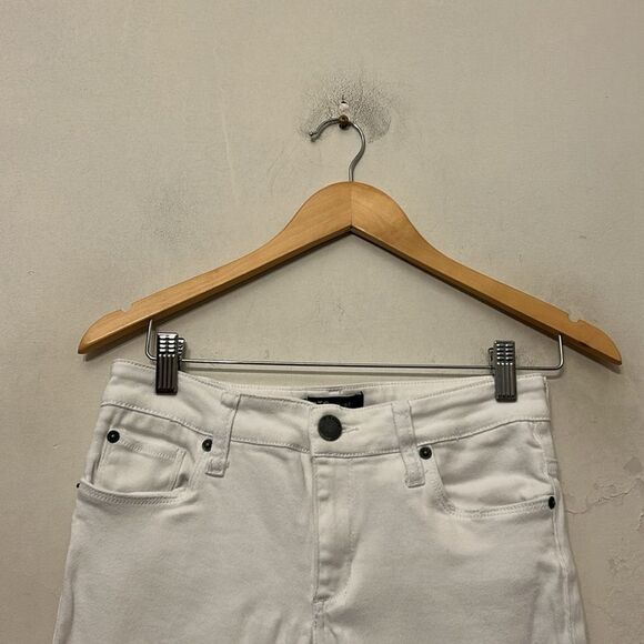 STS blue white distressed Emma Ankle skinny jeans Size 27 EUC - Picture 3 of 11